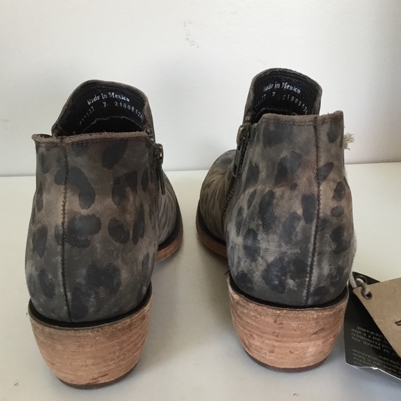 NWT Liberty Black Heart of the Wild Leopard Booties (7) 7.5 fit - Picture 8 of 9